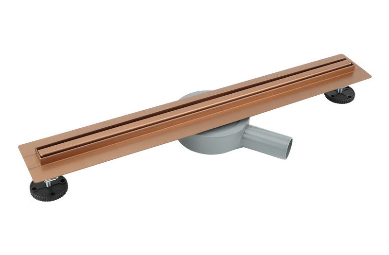 HX007-Shower Linear Drain in narrow design and 100% waterproof surface